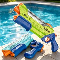 Electric Water Gun Toy, Fully Waterproof New Outdoor Water Spraying Blaster for Pool Beach Water Fight Birthday Festival Gift