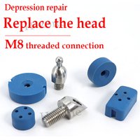 M8 threaded car dent repair tool with replaceable TPU head, universal dent and pit repair, no need for sheet metal repair