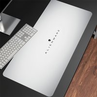 Anime Mouse Pad Alienware Gaming Setup Anti-slip Natural Rubber Mouse pad PC Keyboard XXL Desk Pads With lock edge Almohadilla