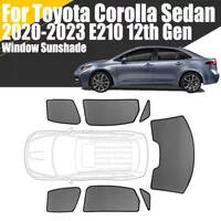 Custom Magnetic Car Window Sunshade For Toyota Corolla Sedan E210 2020-2023 12th Gen Curtain Mesh Front Windshield Frame Curtain