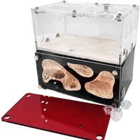 Concrete Ant Farm Intelligent Temperature Control Ants Nest Spliceable Expanded Anthill Ant House Acrylic Ant Kennel Insect Box