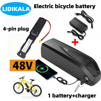 LIDIKALA 48V 40Ah Hailong Max E-Bike Lithium-Akku 40A BMS 18650 Zellen Kompatibel mit Bafang BBS02 BBS03 BBSHD Motor 500-2000W Elektrofahrrad Fatbike Power-Akku