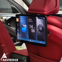 14 Zoll Android 13 Touchscreen-Auto-Kopfstützenmonitor für BMW X5 X6 X7 Rücksitz-Entertainment TV HDMI Multimedia-Videoplayer