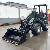 Small Wheel Loader Compact Hydraulic for Garden Soil Mixing Mulch Loading CE Approved Agricultural Machine