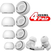 1-4 Pairs Silicone Earphones Tip For Apple AirPods Pro 1 2 Anti-Slip Replacement Earbuds Ear Accessories Soft Silicone Earplugs
