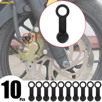 10 Pcs Universal Brake Caliper Dust Cap Bleed Nipple Screw Pump Screws Bleeder Motorcycle Bike Car Arubber 8mm For Honda Suzuki