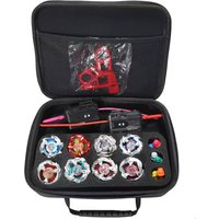 Luxury Bey X Booster Kit Gyro Spinning Toy BX Battle Tops with Launcher Set Metal Battle Fighting Organize Bag Collection Gift