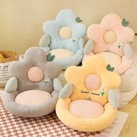 Floral Kids Sofa Chair Toddler Reading Nook Baby Floor Seat Cute Armchair Girls Boys Removable Washable Cover Yellow Pink