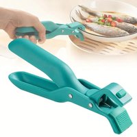Silicone Multi-Function Anti-Scald Bowl Clip Heat Resistant Gripper Tongs with Non-Slip Coating Cookware Handles