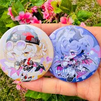 58mm Game Durin Jahoda Cosplay COSTUME Badge Pin SPTE Tinplate Brooch Prop Xmas Gift