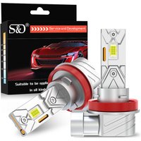 22000LM H8 H9 H11 H16JP LED Headlight 120W Super Bright 6500K Canbus 9005 HB3 9006 HB4 LED Headlamp Bulb 3570 CSP 12V