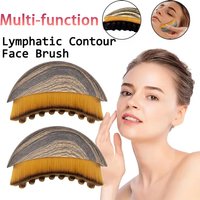 Lymphatic Drainage Brush for Face & Body Multi-function Chin Reduce Puffiness Lymphatic Drainage Fits Skin Contours Relaxation