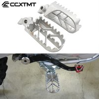 Repose-pieds de moto en acier inoxydable, pédale universelle pour Honda CRF50 XR50 XRF70 CRF70 CRF100F Motocross Dirt Bike