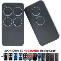For V2 PHOX4 PHOX2 Garage Door Remote Control Gate PHOENIX2 PHOENIX4 TXC TRC TRC4 TSC4 HANDY 433MHz Command Rolling Code Keyfob