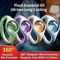 Mosquito Repellent Bracelet for Kids, Outdoor Anti Bite Ankle Band, Plant Oil Bug Repellent for Baby and Mom