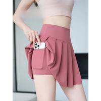 Minimalist Solid Color Premium Summer Shark Pants Women Outer Wear High Waist Peach Hip Shaping Outdoor Light Sports Casual Wear