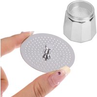 1Pc Aluminum Filter Moka Pot Coffee Bottle Replacement Compatible With 3/6/9 Cup Moka Express Coffeemaker Mocha Maker Special