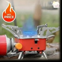 2026 New Can Foldable Windproof Outdoor Gas Stove, Suitable for Backpacking, Camping, Hiking, Picnicking and Barbecuing