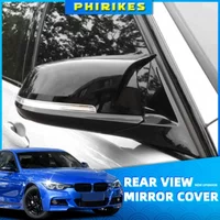 Für BMW 1 2 3 4 Serie F20 F30 F31 F32 F36 2012 - Aktuell 320i 328i 330d 335i M3 M4 Look Ersatz-Stil Kohlefaser-Spiegelabdeckung