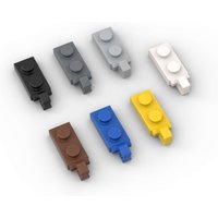 MOC 10PCS 44301 1x2 Single Side Building Blocks Bricks With Hinge Plate (Convex) Particle Puzzle DIY Toy Children Birthday Gifts