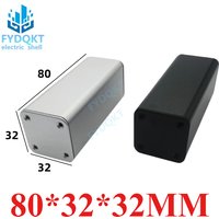 Aluminum alloy shell aluminum profile split industrial control exquisite square circuit board 80/100 x32x32mm