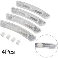 AliExpress MEROCA Bicycle Reflective Strips Spoke Reflector Indoor Office Outdoor Garden White Yellow 125*20mm Replacement Accessories