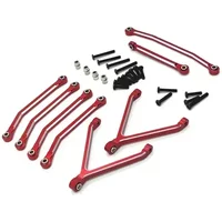 Suitable for FMS 1/24 Xiaoqi FCX24 RC car spare parts Metal upgrade Chassis lever Steering lever