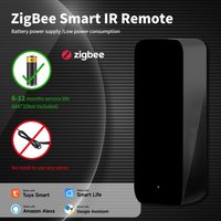 Zigbee Smart IR Blaster – Universal Remote for AC, TV, Fan & More | 10-12M Range, 0.5s Response, 6-12 Months Battery | Works wit