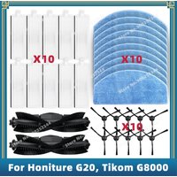 Compatible For Honiture G20 Pro, Tikom G8000 Pro, Laresar Evol 3 3S, Airzeen G20 Pro Spare Parts Main Side Brush Filter Mop