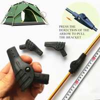 Tent Accessory Joint Plastic Support Rod Repair Support Rods Folding Rotary Joint Parts Automatic Tent Support Components