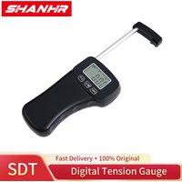 SHANHR 5Kg/lb Digital Force Gauge Push and Pull Meter Dynamometer Tension Pressure Tester Thrust Meter