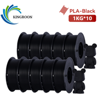 KINGROON 10KG PLA Filament For 3D Printer 1.75mm Wholesale 3d Printing Wire Materials Neatly Wound Vacuum Packaging Fast Ship