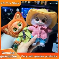 Original Zootopia Blind Box Cute Nick Judy Action Figure Plush Vinyl Doll Mystery Box Anime Figures Cartoon Collection Model Toy