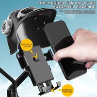 AliExpress NONE 1pc New Small Helmet Rider Motorcycle Mobile Phone Holder Electric Bicycle Waterproof Sunshade Navigation Mobile Phone Holder