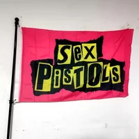 Sex Pistols Vintage Flag 90x150cm - Punk Rock Wall Tapestry, Rebellious Home & Outdoor Decor, Retro Street Style Banner Gift
