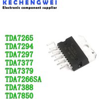 5pcs/lot TDA7265 TDA7266SA TDA7294 ZIP-15 TDA7377 TDA7388 ZIP25 TDA7379 TDA7850 ZIP-11 Audio power amplifier chip