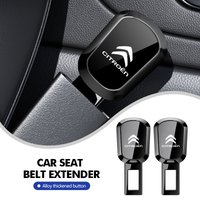 For Citroen Car Seat Belt Clip Extension Safety Lock Buckle Plug Seatbelt Clip Extender C4 C3 C5 C1 C2 C6 C4L DS3 DS4 Berlingo