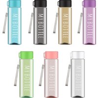 500ml Men Women Outdoor Plastic Portable Drinking Bottle Sports Water Cup Water Bottle Coffee Juice Cup
