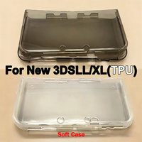 1PC High Quality TPU Silicone Sleeve For New Nintend 3DS LL/NEW3DSXL Handheld Soft Crystal Case Game Console Protective Case