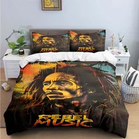 Pop Singer Bob Marley Bedding Sets, Birthday Gift