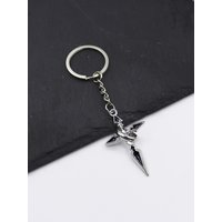 1 piece Fate stay Night Command Spell Pendant Keychain for Men Heroic Spirit Saber Metal Key Ring Finder Anime Fans Cosplay Jewe