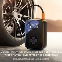 AliExpress NONE Rechargeable Wireless Car Air Pump Electric Tire Inflator Pump for Motorcycle Bicycle Boat AUTO Tyre Balls Inflatable