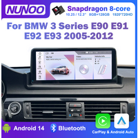 Auto Radio CarPlay For BMW 3 Series E90 E91 E92 E93 2005-2012 Car Multimedia Player Android 14 GPS Stereo WIFI Head Unit
