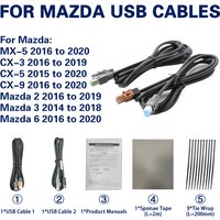 Car Carplay And Android Auto USB Cable C922-V6-605A Carplay Cable For Mazda 2 Mazda 3 Mazda 6 CX-3 CX-5 MX5