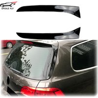 2 PCS 2011 2012 2013 2014 2015 For VW Passat B7 Wagon Rear Window Side Spoiler Splitter By High Quality ABS Gloss Black