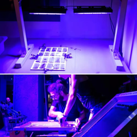 50W 100W LED UV-Härtungslampe 395nm LED Schwarzlicht UV-Kleber Druck Malerei Harz Tinte DIY UV-Harz-Härtungslampe USB-Schwarzlichtlampe