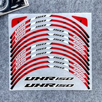 1SET Multi Color Reflective Wheel Rim Sticker Waterproof Decals Cover Scratches For Motorcycle Scooter Wheel Rim DIY Decor