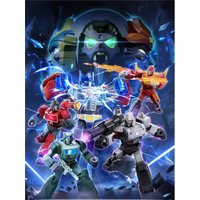 BLOKEES Transformers Building Blocks Shining Version 05 Fatal Confrontation Toy Hot Rod Megatron Assembly Model Ornament Gift