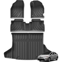 SMABEE for Toyota Prius 30 Series 2009-2014 Right Hand Drive Car Floor Mats Cargo Liner Trunk Pad TPE 3D Foot Mat Accessories