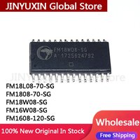 2Pcs 100% New FM18L08 FM18L08-70-SG FM1808-70-SG FM1808 FM18W08-SG FM18W08 FM16W08-SG FM16W08 FM1608-120-SG FM1608 SOP IC Stock